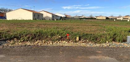Terrain à Luçon en Vendée (85) de 951 m² à vendre au prix de 79000€