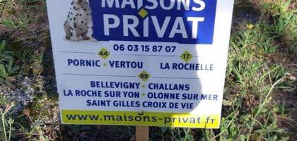 Terrain à La Roche-sur-Yon en Vendée (85) de 305 m² à vendre au prix de 5900€
