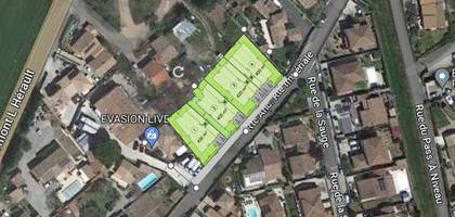 Terrain à Paulhan en Hérault (34) de 420 m² à vendre au prix de 124900€