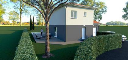 Terrain et maison à Meyzieu en Rhône (69) de 87 m² à vendre au prix de 298500€