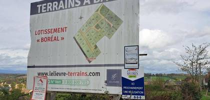 Terrain à Parigné-l'Évêque en Sarthe (72) de 340 m² à vendre au prix de 30000€