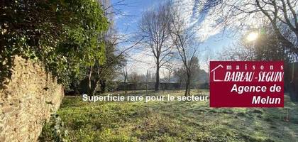 Terrain à Saint-Fargeau-Ponthierry en Seine-et-Marne (77) de 1099 m² à vendre au prix de 259000€