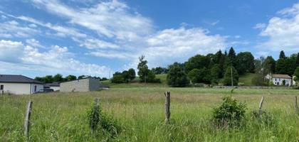 Terrain à Jussac en Cantal (15) de 1100 m² à vendre au prix de 28000€
