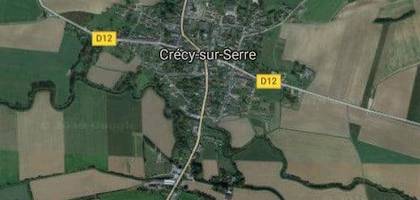 Terrain à Crécy-sur-Serre en Aisne (02) de 700 m² à vendre au prix de 34000€