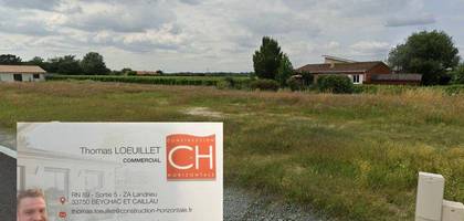 Terrain à Montussan en Gironde (33) de 480 m² à vendre au prix de 99000€