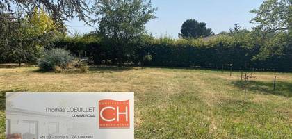 Terrain à Baigneaux en Gironde (33) de 1320 m² à vendre au prix de 55000€