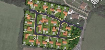 Terrain à Seyresse en Landes (40) de 619 m² à vendre au prix de 90500€