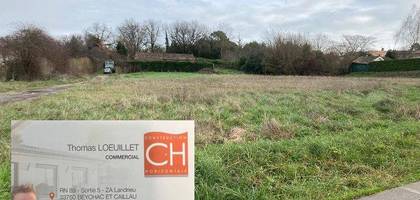 Terrain à Saint-Quentin-de-Baron en Gironde (33) de 500 m² à vendre au prix de 82000€
