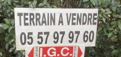 Terrain à Parcoul-Chenaud en Dordogne (24) de 3000 m² à vendre au prix de 60000€