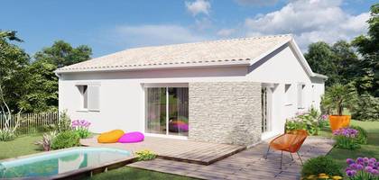 Terrain et maison à Lesparre-Médoc en Gironde (33) de 90 m² à vendre au prix de 190000€