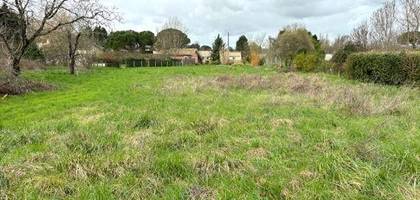 Terrain à Cubnezais en Gironde (33) de 750 m² à vendre au prix de 50000€