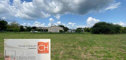 Terrain à Croignon en Gironde (33) de 600 m² à vendre au prix de 90000€