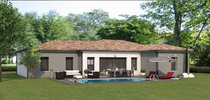 Terrain et maison à Milhac en Lot (46) de 130 m² à vendre au prix de 360300€