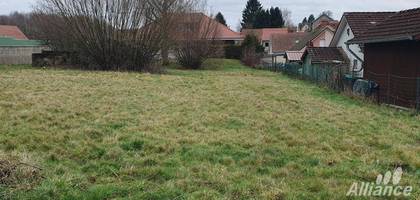 Terrain à Grandvillars en Territoire de Belfort (90) de 898 m² à vendre au prix de 92000€