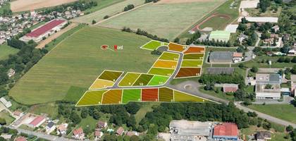Terrain à Beaucourt en Territoire de Belfort (90) de 1054 m² à vendre au prix de 70000€