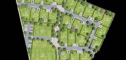 Terrain à Muzillac en Morbihan (56) de 387 m² à vendre au prix de 96800€