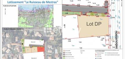 Terrain à Gujan-Mestras en Gironde (33) de 451 m² à vendre au prix de 239000€