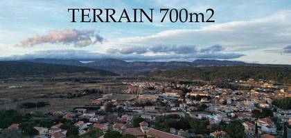 Terrain à Estagel en Pyrénées-Orientales (66) de 700 m² à vendre au prix de 107000€