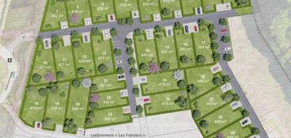 Terrain à Angerville-la-Campagne en Eure (27) de 382 m² à vendre au prix de 50600€
