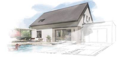 Terrain et maison à Bavilliers en Territoire de Belfort (90) de 500 m² à vendre au prix de 264866€