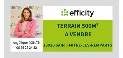 Terrain à Saint-Mitre-les-Remparts en Bouches-du-Rhône (13) de 500 m² à vendre au prix de 330000€