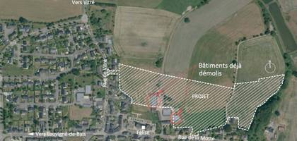 Terrain à Torcé en Ille-et-Vilaine (35) de 292 m² à vendre au prix de 41000€