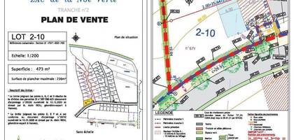 Terrain à Ploërmel en Morbihan (56) de 473 m² à vendre au prix de 40205€