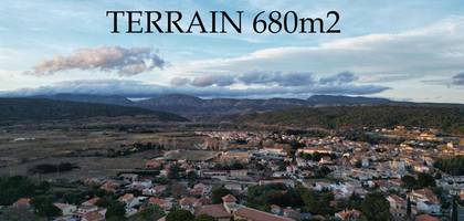 Terrain à Estagel en Pyrénées-Orientales (66) de 680 m² à vendre au prix de 94000€