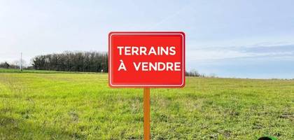 Terrain à Brie en Charente (16) de 830 m² à vendre au prix de 37400€