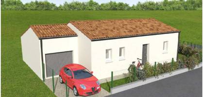 Terrain et maison à Exireuil en Deux-Sèvres (79) de 208 m² à vendre au prix de 162000€
