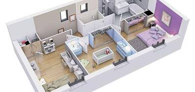 Terrain et maison à Villette-d'Anthon en Isère (38) de 915 m² à vendre au prix de 627600€ - 4