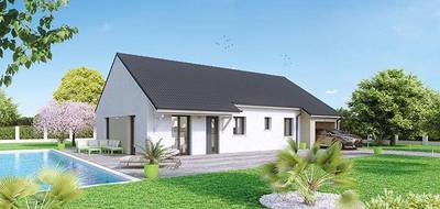 Terrain et maison à Bâgé-Dommartin en Ain (01) de 1300 m² à vendre au prix de 198563€ - 1