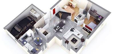 Terrain et maison à Lantignié en Rhône (69) de 500 m² à vendre au prix de 95000€ - 3
