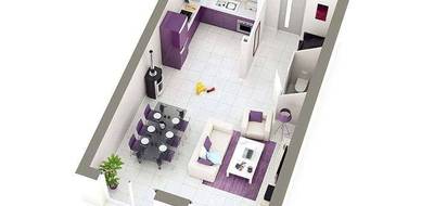 Terrain et maison à Crottet en Ain (01) de 365 m² à vendre au prix de 184400€ - 1