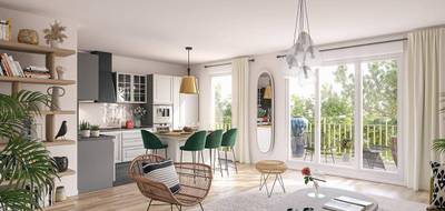 Appartement à Bagneux en Hauts-de-Seine (92) de 48 m² à vendre au prix de 283043€ - 4