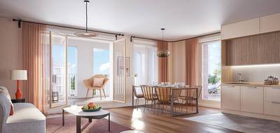 Appartement à Saint-Ouen-sur-Seine en Seine-Saint-Denis (93) de 65 m² à vendre au prix de 268000€ - 1