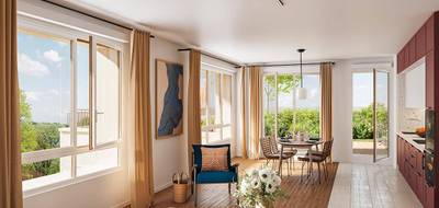 Appartement à Saint-Ouen-sur-Seine en Seine-Saint-Denis (93) de 65 m² à vendre au prix de 279000€ - 1