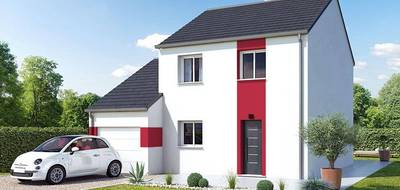 Terrain et maison à Chauny en Aisne (02) de 95 m² à vendre au prix de 198440€ - 3