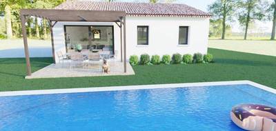 Terrain et maison à Saint-Paulet-de-Caisson en Gard (30) de 73 m² à vendre au prix de 217900€ - 1