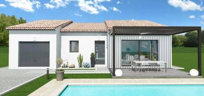 Terrain et maison à Chabeuil en Drôme (26) de 96 m² à vendre au prix de 363000€ - 1