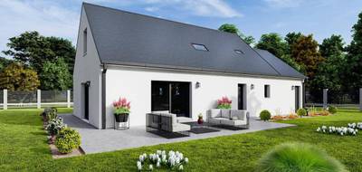 Terrain et maison à Joué-l'Abbé en Sarthe (72) de 99 m² à vendre au prix de 266609€ - 2