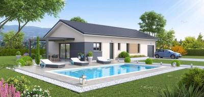 Terrain et maison à Parves et Nattages en Ain (01) de 86 m² à vendre au prix de 338420€ - 1
