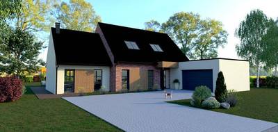Terrain et maison à Caudry en Nord (59) de 165 m² à vendre au prix de 394000€ - 1