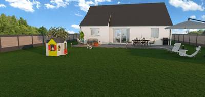 Terrain et maison à Beaumont-en-Véron en Indre-et-Loire (37) de 79 m² à vendre au prix de 220650€ - 2