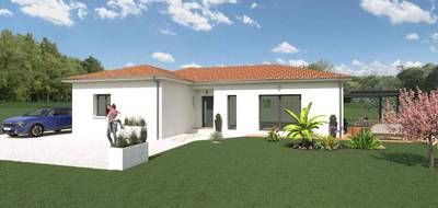 Terrain et maison à Saint-Priest-en-Jarez en Loire (42) de 114 m² à vendre au prix de 385362€ - 1