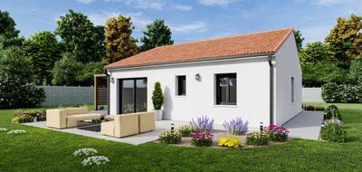 Terrain et maison à La Chaize-le-Vicomte en Vendée (85) de 73 m² à vendre au prix de 172566€ - 2