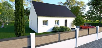 Terrain et maison à Mosnes en Indre-et-Loire (37) de 80 m² à vendre au prix de 184680€ - 2