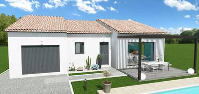 Terrain et maison à Upie en Drôme (26) de 96 m² à vendre au prix de 292000€ - 2