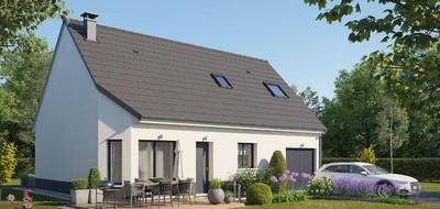 Terrain et maison à Perruel en Eure (27) de 105 m² à vendre au prix de 198000€ - 1