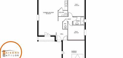 Terrain et maison à Ronchamp en Haute-Saône (70) de 108 m² à vendre au prix de 212270€ - 4